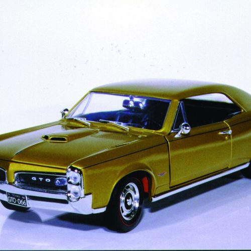 Ertl 66 Pontiac GTO Tiger gold also in black