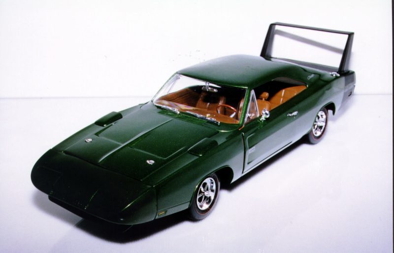 Ertl 69 Dodge Charger Daytona jade green