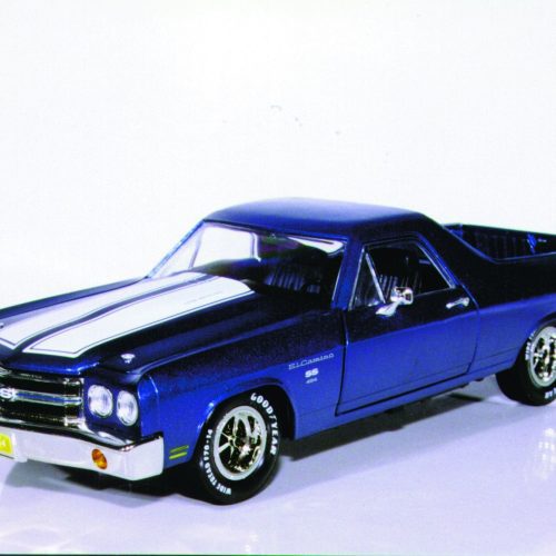 Ertl 70 Chevy El Camino SS 454 bluewhite