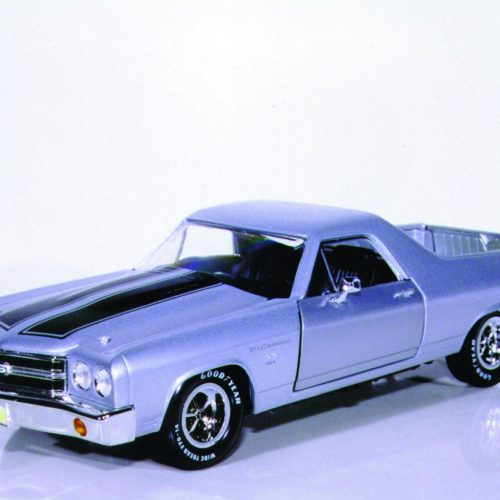 Ertl 70 Chevy El Camino SS 454 silverblack