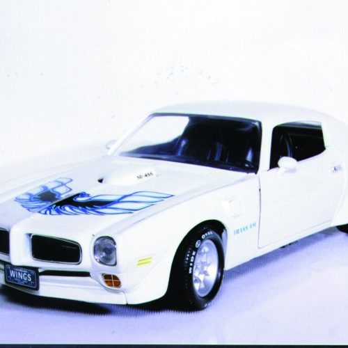 Ertl 73 Pontiac Firebird Trans Am white