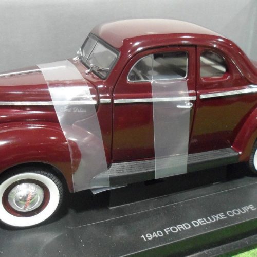 ford deluxe coupe 1940 bordeaux 118 universal hobbies